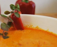 Würzige Kartoffel-Paprikasuppe