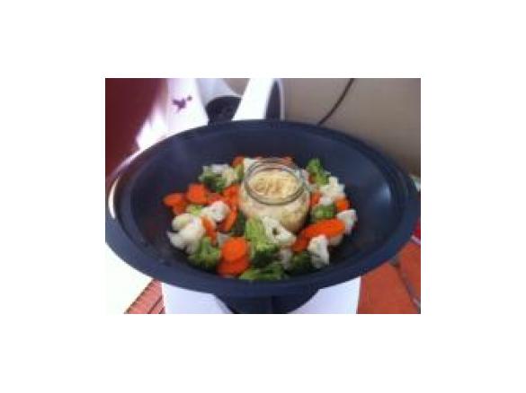 Reis kochen im Varoma