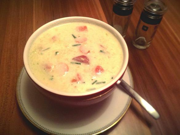Lauch Creme Suppe