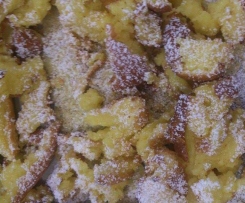 Kaiserschmarren aus dem Backofen - Auflaufform oder in der "Ofenhexe" von TPC