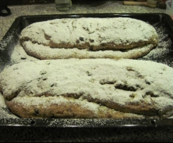 Variation von Christstollen nach einem Rezept meiner Oma (1900)