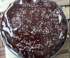 Fruchtige Schokotarte vegan