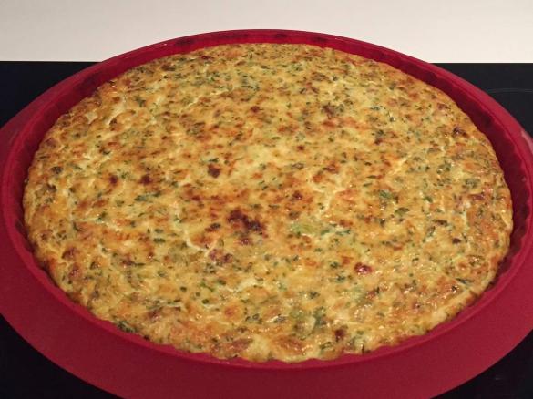 Schnelle Quiche ohne Boden / low-carb