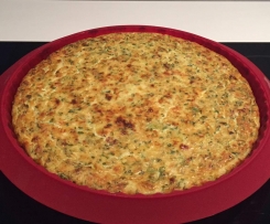 Schnelle Quiche ohne Boden / low-carb