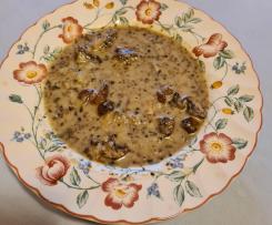 Champignoncremesuppe einfach lecker