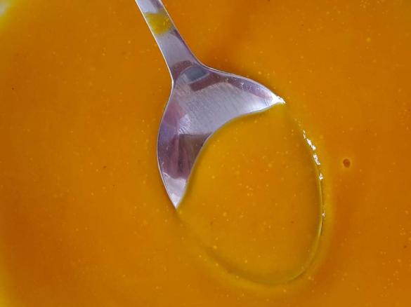 Leckere low fat Kürbissuppe