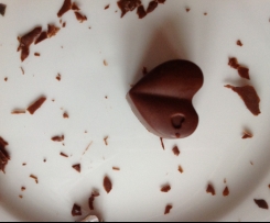 Nougat-Pralinen für Silikon-Pralinenform