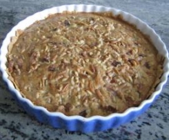 Nusskuchen (Nusstarte) mit 2 Teigarten