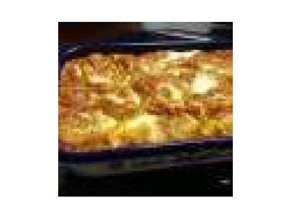 Linsen-Lasagne von roten Linsen an cremiger Ricottasauce