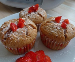 Erdbeer Mascarpone Muffins
