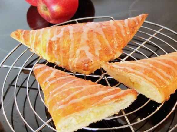 Apfel-Eierlikör-Taschen