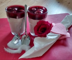 Bananenquark mit Kirschhaube (KIBA-Quark)