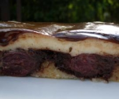 Donauwellen (mit weichem Schokoladenguss)