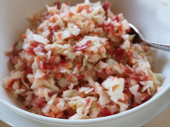 Weißkraut - Paprika - Karotten - Rohkost