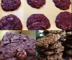 American Chocolate Macadamia Cookies