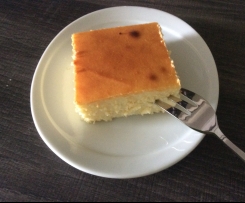 Käsekuchen ohne Boden