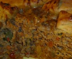 Deftige Fleischpastete