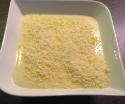 weißer Schokoladenpudding