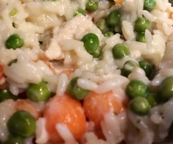 Lecker leichtes Hühnerfrikassee 