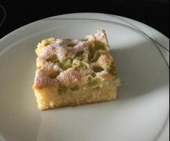Rhabarberkuchen