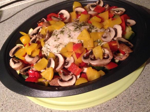 Hähnchen-Gemüse-Pfanne