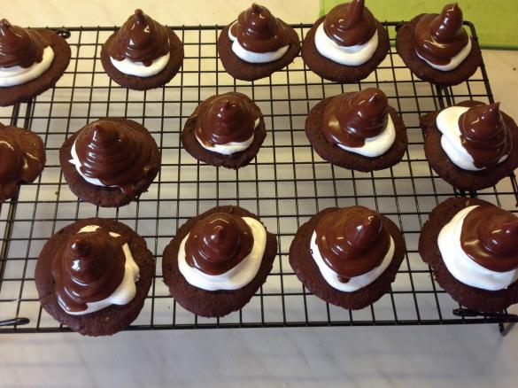 Schoko Cookies mit Haube