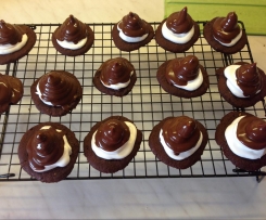 Schoko Cookies mit Haube