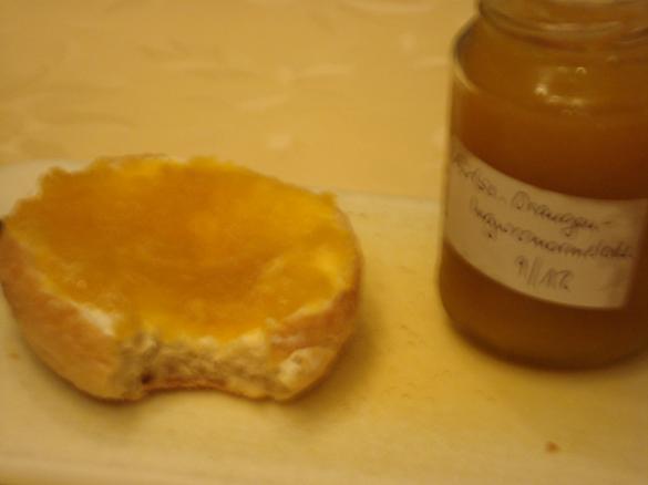 Kürbis-Orangenmarmelade mit Ingwer