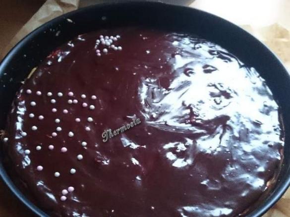 Käsekuchen - Brownies mit schokolade