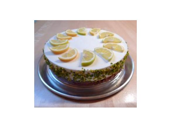 Zitronenkäsesahne mit Nougatboden (ohne Backen)