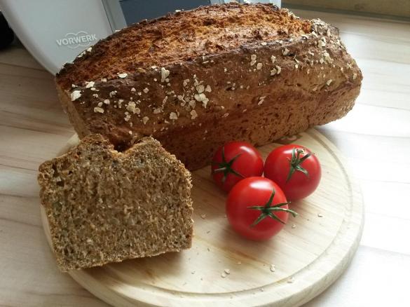 Mia`s fruchtiges Powerbrot, Fitnessbrot ruck zuck