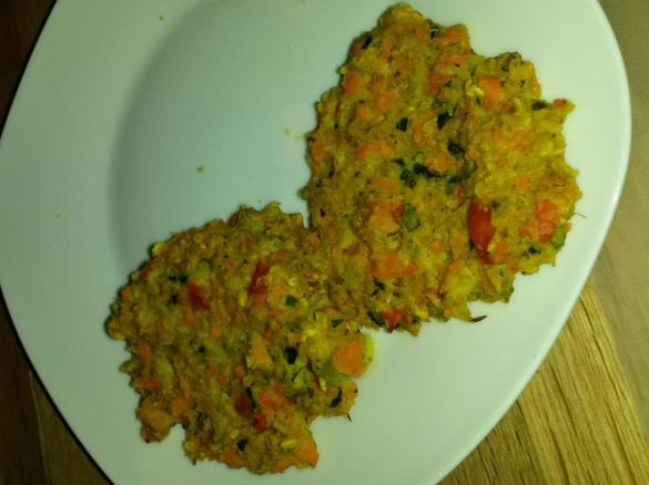 Gemüse Patties / Gemüsefrikadellen