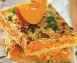 Kürbisquiche