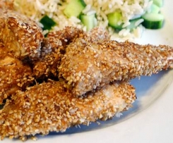 Knusperpanade zum Hühnchen