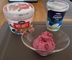 Eis schnell mit Eismaschine