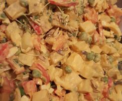 Kohlrabi-Curry-Salat