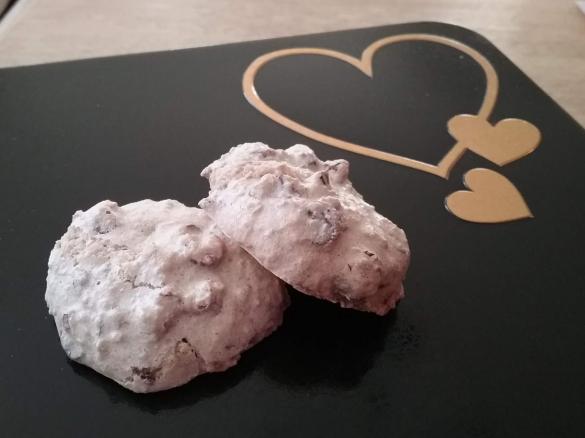 Cranberry-Schoko-Makronen, fluffige Plätzchen, glutenfrei 