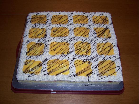 Beschwipste Banane - Blechkuchen