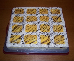 Beschwipste Banane - Blechkuchen