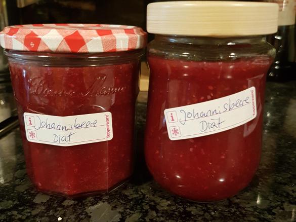 Diät Johannisbeer Marmelde