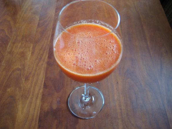 Paprika Orangen Smoothie