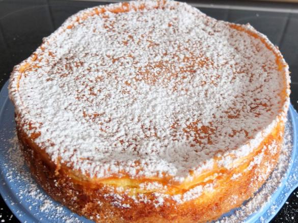 Käsekuchen mit Guss