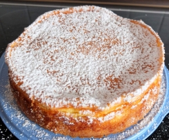 Käsekuchen mit Guss