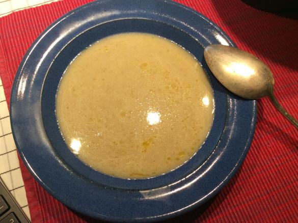 Lactosefreie Champignoncremesuppe