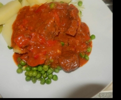 Ungarisches Paprikagulasch