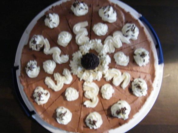 Weinbrand Bananen Torte - Schoko Sahne