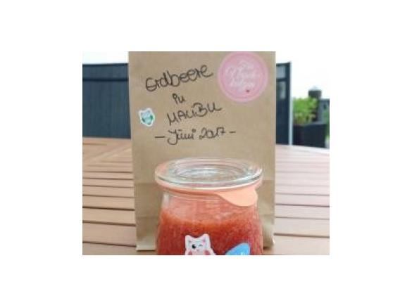 Erdbeere in Malibu :-)