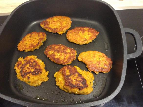 Gemüsebratlinge vegetarisch / vegan