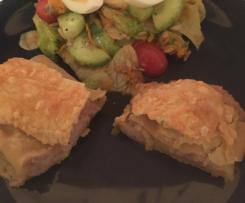 Schinken-Käse-Strudel