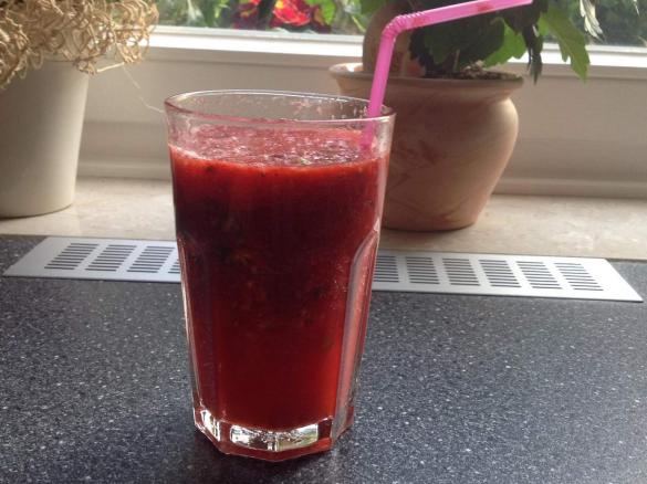 Alkoholfreier Strawberry Caipi